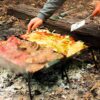 Patas desmontables para la planchetta de 2 hornallas al aire libre