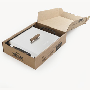 planchetta de 1 hornalla con tapa marca la planchetta