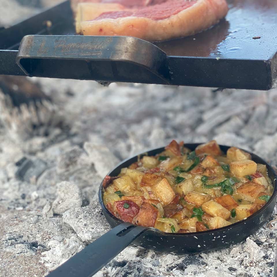 PROVOLETERA la planchetta con una tortilla de papas