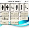 CHAPAS vintage decorativas de Ambientes