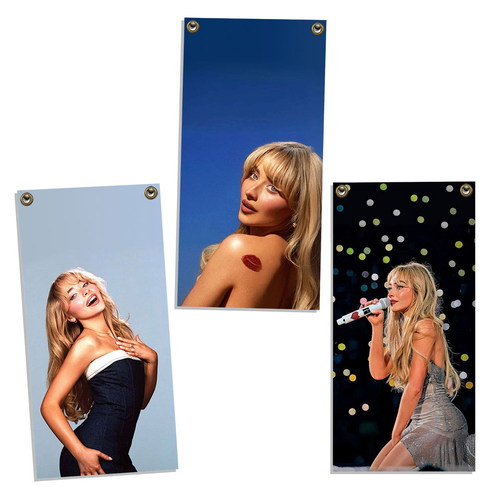 carteles y chapas decorativas de sabrina carpenter