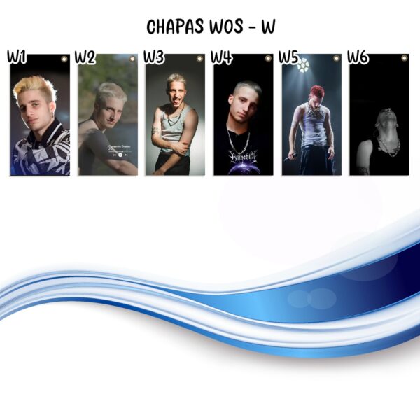 chapas decorativas de wos