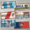 carteles y chapas decorativas retro vintage de futbol