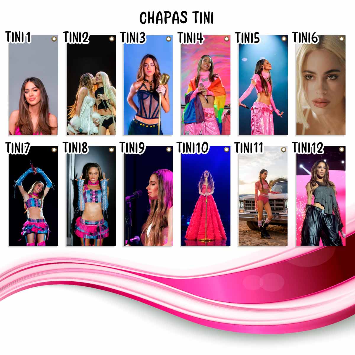 carteles y chapas decorativas de tini stoessel. catalogo