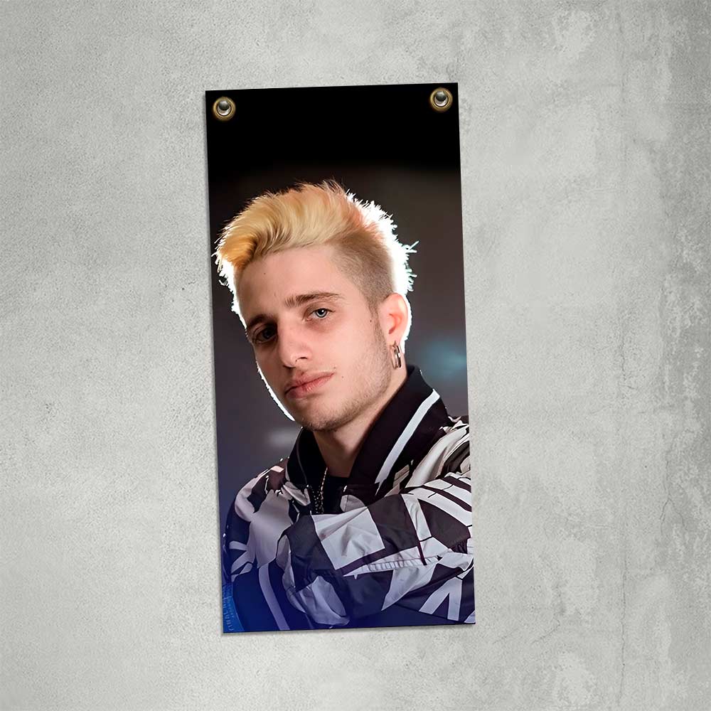 cartel y chapa decorativa de wos