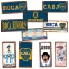 Chapas vintage Boca Juniors
