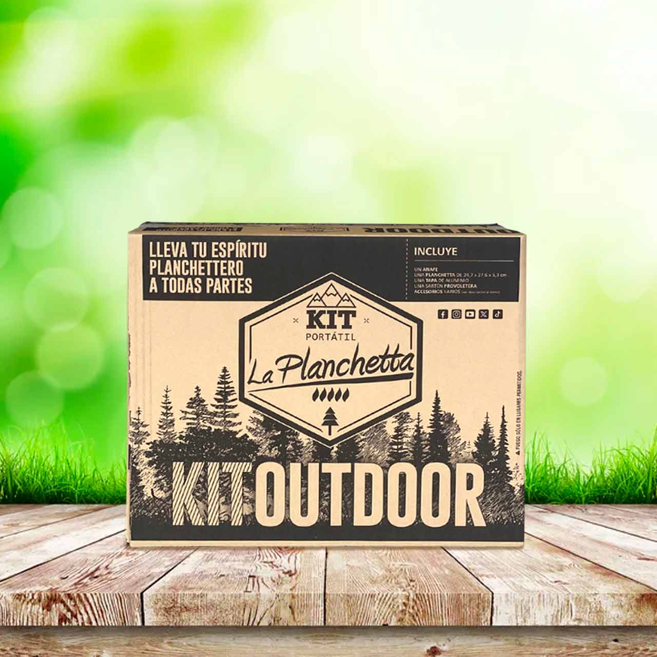 Kit outdoor marca la planchetta