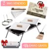 Combo de La Planchetta con mini planchetita y bolsa de tela de regalo