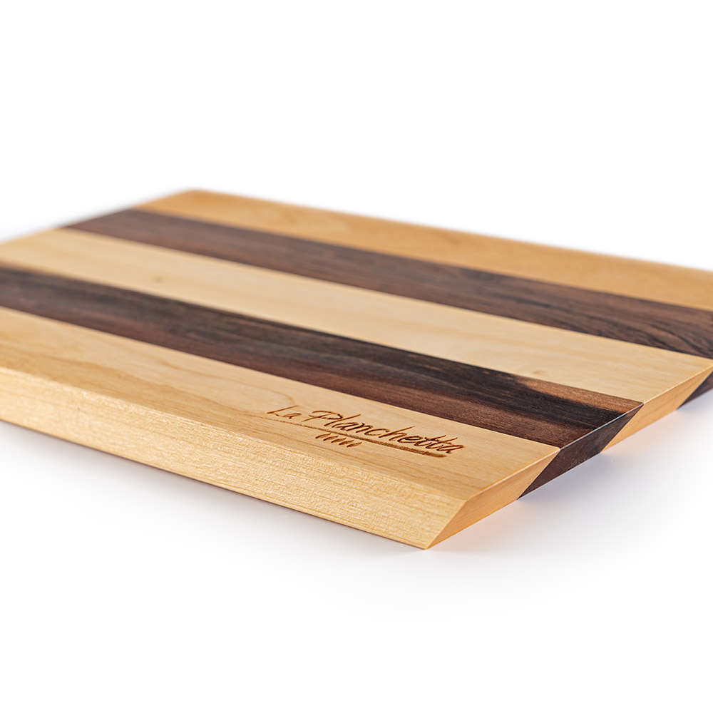 Tabla de cocina de madera nativa para picar alimentos. marca La Planchetta.