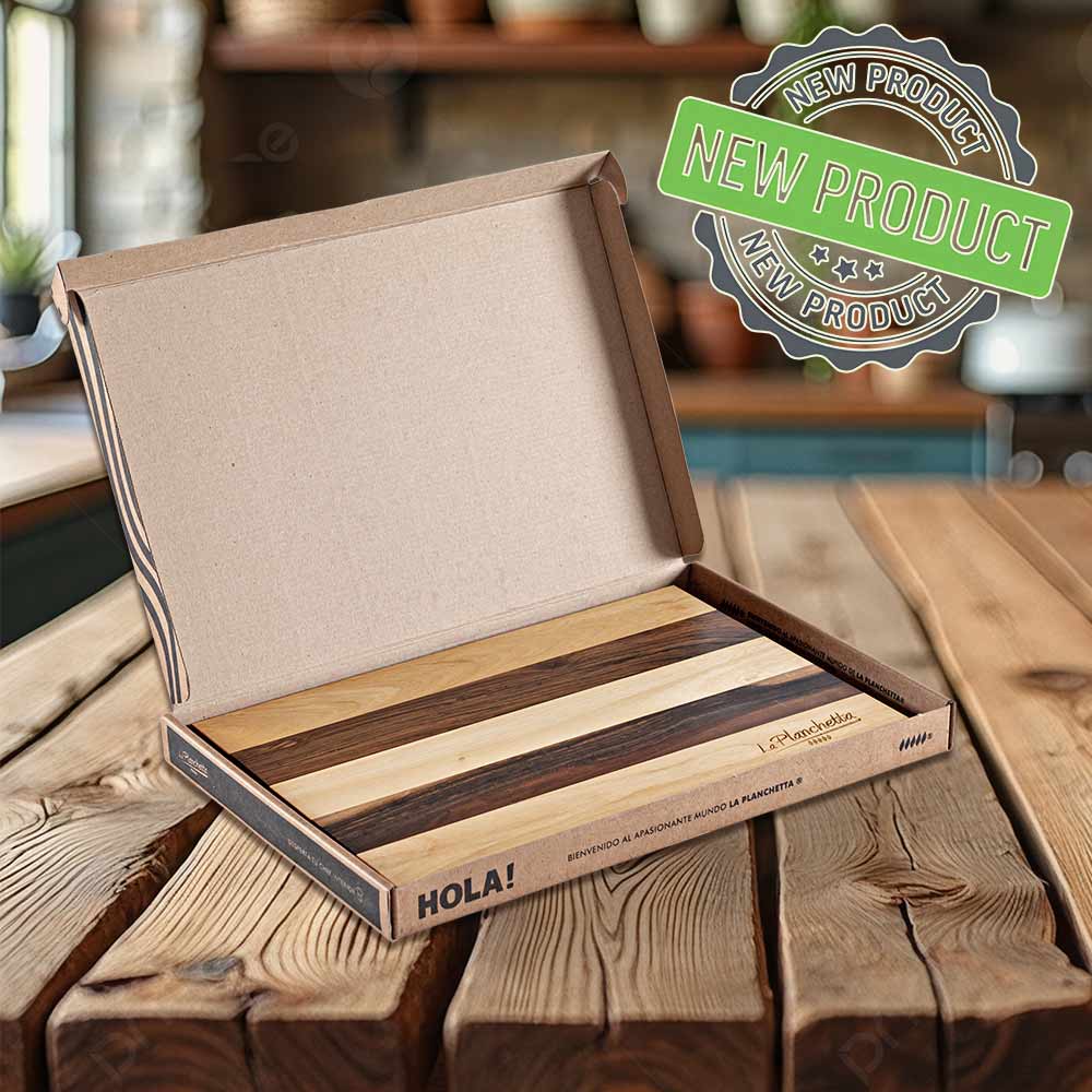Tabla para picar de madera dura nativa marca La Planchetta