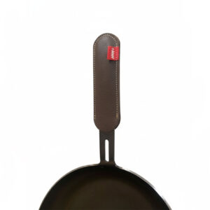 funda de cuero para mango de sarten la planchetta