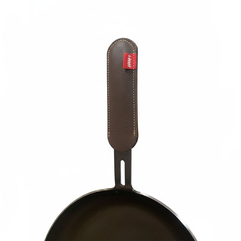 funda de cuero para mango de sarten la planchetta